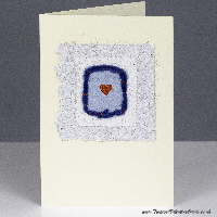 Handmade cards dyed with woad | Woad.org.uk