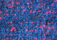 woad dyed weavette square felted